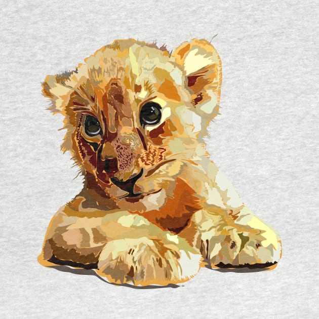 Cute baby lion by Impression Style